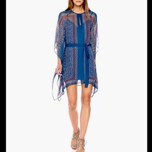 BCBG Max Azria Caftan Style Dress 💙💚🧡